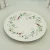 Import 16 pcs American style embossed and decal ceramic dinnerware set from China