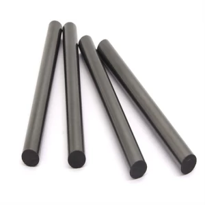 1.75g/cm3 density durable carbon wear-resisting rods  185 molded graphite bars