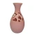 Import 18.5 inch wholesale Pink Glazed ceramic porcelain flower vase from China