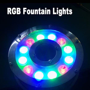 18W LED pool lights | RGB LED submersible lights | IP68 LED fountain lights