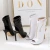 Import 198-13 sexy summer women high heel shoes ankle boots from China