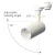 Import 2 3 4 Wire 85-265V Ceiling Background Home GU10 Track Lights For Clothes Shop from China