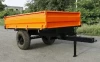 2-Wheel Rear Tilting Agricultural Trailer Car Trailers for Farm Use