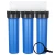 Import 20 Inch Big Blue Whole House 3 Stage Water Filter System Housing Filter Big Blue 20 PP Cartridge Water Filter Housing from China