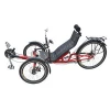 20 inch Two Front Wheels Suspension Recumbent Tricycle Foldable Bicycle with 24 speed