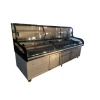 2.0 Meter Commercial Triple Temperature Ladder Refrigeration Equipment New Type Supermarket Freezer for Efficient Storage