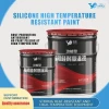 200 Degree Silicone High Temperature Resistant Anti-Corrosion Paint Black Gray Iron Red Primer