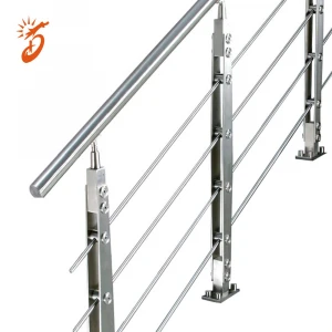 201 304 stainless steel tubular pipe handrail for stairs