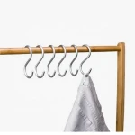 201/304/316 Stainless Steel s shape hook Hanging Hooks For Hammock  Galvanized S Shaped Hooks Wire Clamp With S Type Hook
