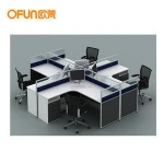 2018 new design modern commercial office furntiure office desk staff partitio workstation one seater