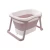 Import 2018  New products  Plastic folding baby spa bathtub with seat and temperature silicone infant from China