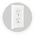 Import 2018 newest product LED bed night light outlet cover for kidsroom from China