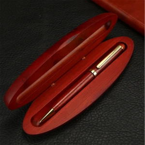 2019  Nice ball pen with gift box, business wooden gift pen set