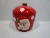 Import 2020 christmas Santa Claus pattern ceramic cookie jars with lids from China
