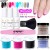 Import 2020 Dip Acrylic Nails Powders kit System Comes with Bond,Base,Activator,Top,Brush from China