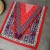 Import 2020 latest product Red national style scarf Holiday shawl Tourism scarves from China