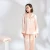 Import 2020 latest silk pajama set Satin Two Piece Set Silk Women Pajamas 100% mulberry silk pajama from China