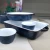 Import 2020 New ceramic bakeware set stoneware casserole dish with lid large rectangular baker oval baking dish  dessert cups from China