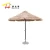 Import 2020 new product  patio beach outdoor straw umbrella with tassels from China