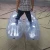 Import 2020 Transparent inflatable water shoes, water walking shoes for sale,water play equipment from China