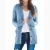Import 2021 Autumn and Winter New Womens Casual Cardigan Jacket Solid Color Twist Button Cardigan Sweater from China