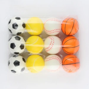 2021 free stress balls round shape PU ball custom anti stress ball
