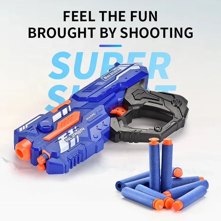 2021 new boy favorite outdoor weapons toys EVA soft shot guns educational toys