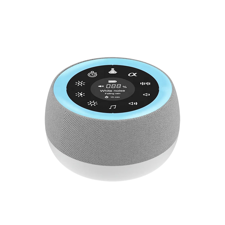 2021 newest arrival touch screen no break point sound baby rest sound SPA white noise sleep aid machine