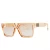 Import 2021 Square Sunglasses 2020 New Fashion Eyewear Mirror Lens Hot Selling Sunglasses from China