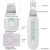 Import 2021 Trending New Product 4 Modes USB charging Digital Portable Ultrasonic Face Skin Scrubber Spatula from China