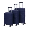 2023 hot sale environmentally friendly material unisex pp hardside carry on luggage