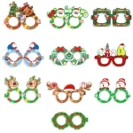 2024 Cartoon High Quality Holiday Decoration Party Glasses Beautiful Children Glasses Creative Eyeglass Frame Wholesale