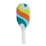 2024 Customized Lightweight High Friction Carbon Surface Frosted Carbon Cloth Pickleball Paddle