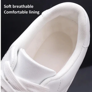 2024 Factory Price Wholesale Mens Shoes New Design white shoes of unsex classic pure white style mens and womens fashionable