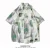 Import 2024 Summer New Mens Large Beach Casual Short sleeved Shirt Fashion Printed Loose Ice Silk Shirt from China