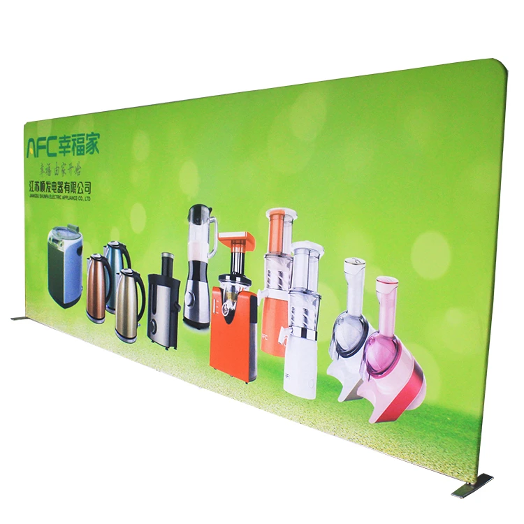 20Ft Stretch Wall tube pop up custom backdrop Fabric Trade Show Tension Fabric Display