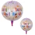Import 22 inch 4D Chrome Metal round Helium balloon for new year Baby Shower Birthday Party Decoration from China