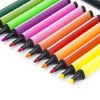 24 Colors Water Washable  Triangular Barrel Color Pen Set for Kids Color Marker