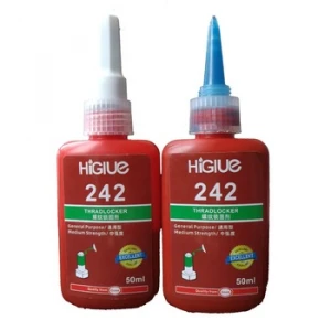 242 Acrylic Adhesive Glue Blue M6~M20 Anaerobic Adhesive Thread Locker