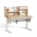 2M2KIDS New Arrival Desk Kid Folding Study Table Ergonomic Children Furniture Sets Table Desk Kids with Large Storage