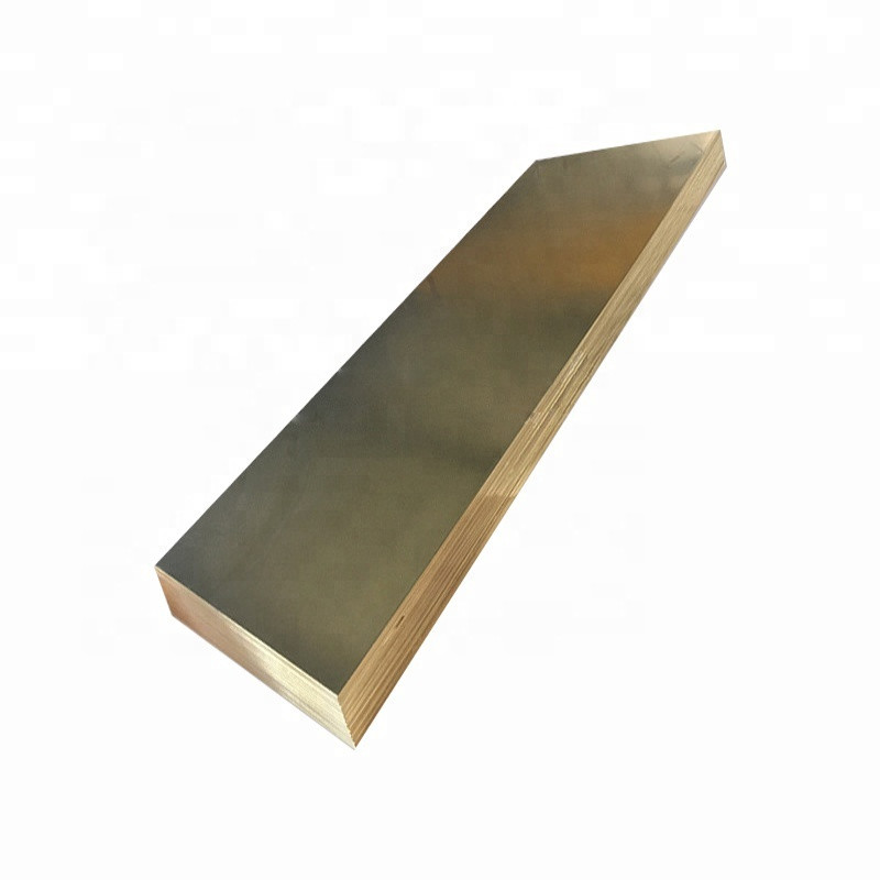 2mm -1220mm Width / 0.01mm -200mm Thickness Brass Flat Plate Sheet Stock