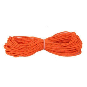 3 mm 20 m Orange Reflective Nylon Bulk Parachute Cord for Hiking