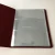Import 3-Pocket Red Currency Bill Collector Binder Portfolio from China