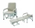Import 3 seaters epoxy coated airport station hospital waiting chair from China