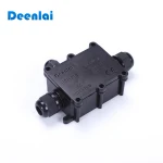 3 Way Outdoor Electronic Plastic IP68 Waterproof Junction Box