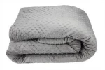3 Year's Weighted Blanket Factory 100% Polyester Minky Dot Sensory Blanket 36"x48" at 5lbs