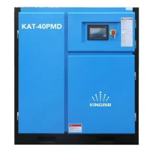 30kw 40HP 6bar Double-Stage Permanent Magnet Variable Frequency Screw Air Compressor for Textile Industry