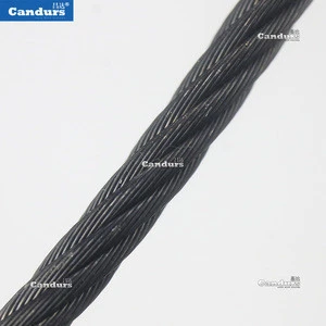 316 Inox Wire Rope Black Oxide Stainless Steel Cable For Railing