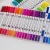 Import 36 Color Lettering Markers Pen Dual Tip Drawing Liner Brush Pen for Calligraphy Sketching School Supplies Stationery from China
