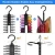 Import 360 Degree Swivel Upgraded 2 PCS Tie Rack Holder Rotate Tie and Belt Hanger with Non-Slip from China